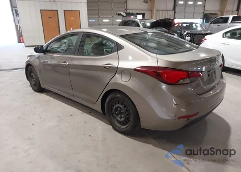 2016 Hyundai Elantra Se from USA, damaged, VIN 5NPDH4AE6GH760037